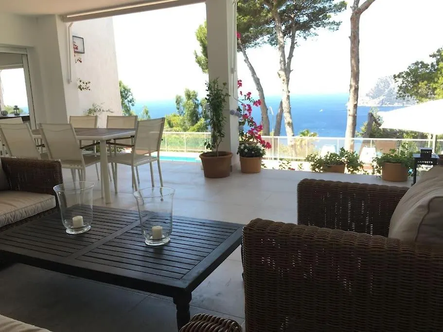 Casa Mare Nostrum: Heated Pool Stunning Views La Herradura  Villa
